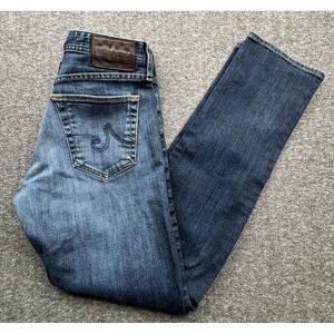 AG Adriano Goldschmied Jeans Mens 30x32 Blue The Graduate Tailored Leg Denim